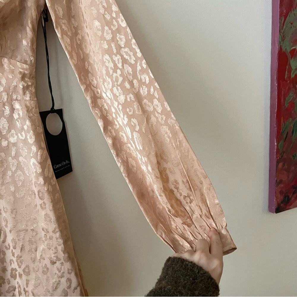 Revolve Privacy Please Ella Satin Mini Dress in B… - image 4